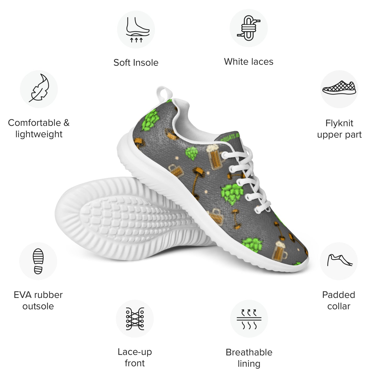 Men’s S&H Confetti Athletic Shoes