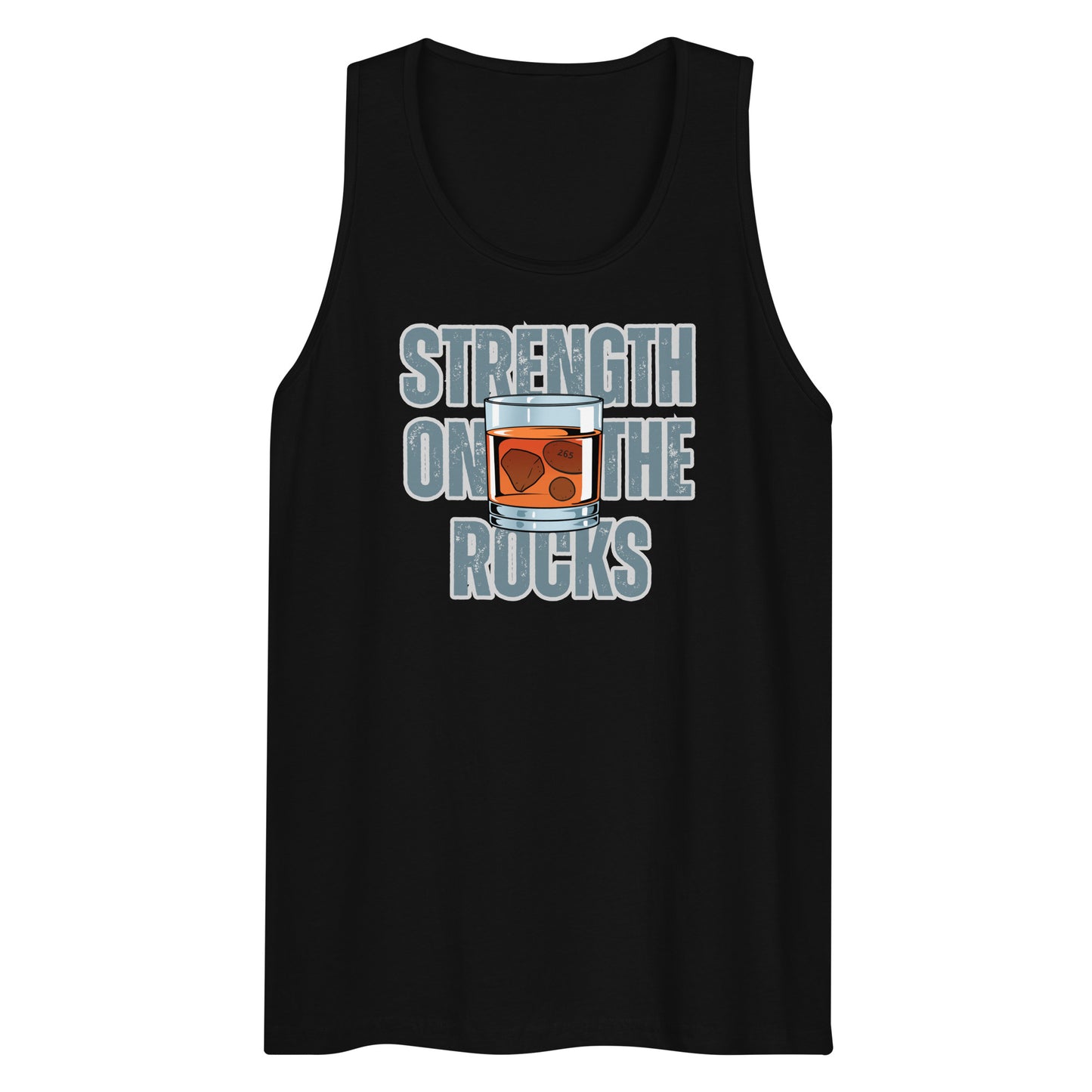 Strength on the Rocks tank top