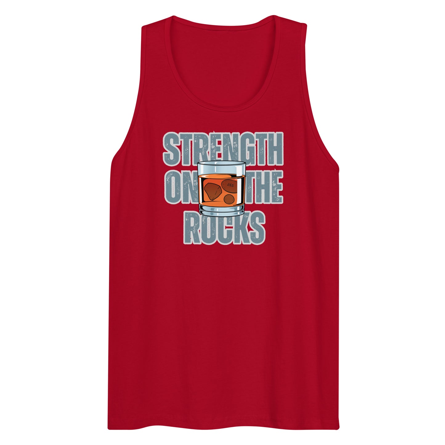 Strength on the Rocks tank top