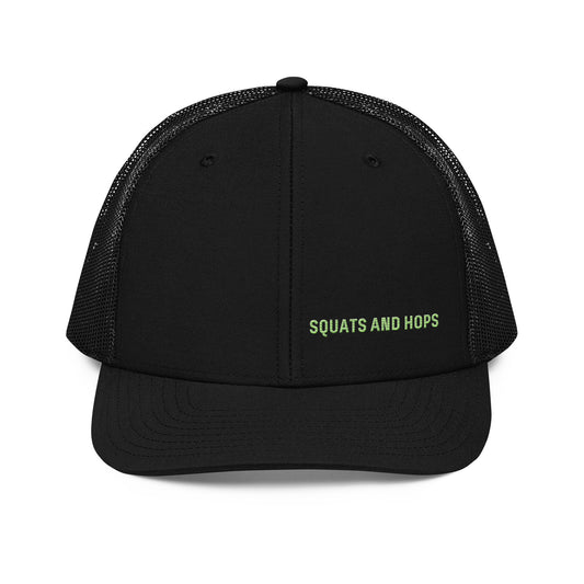 Squats and Hops Trucker Cap