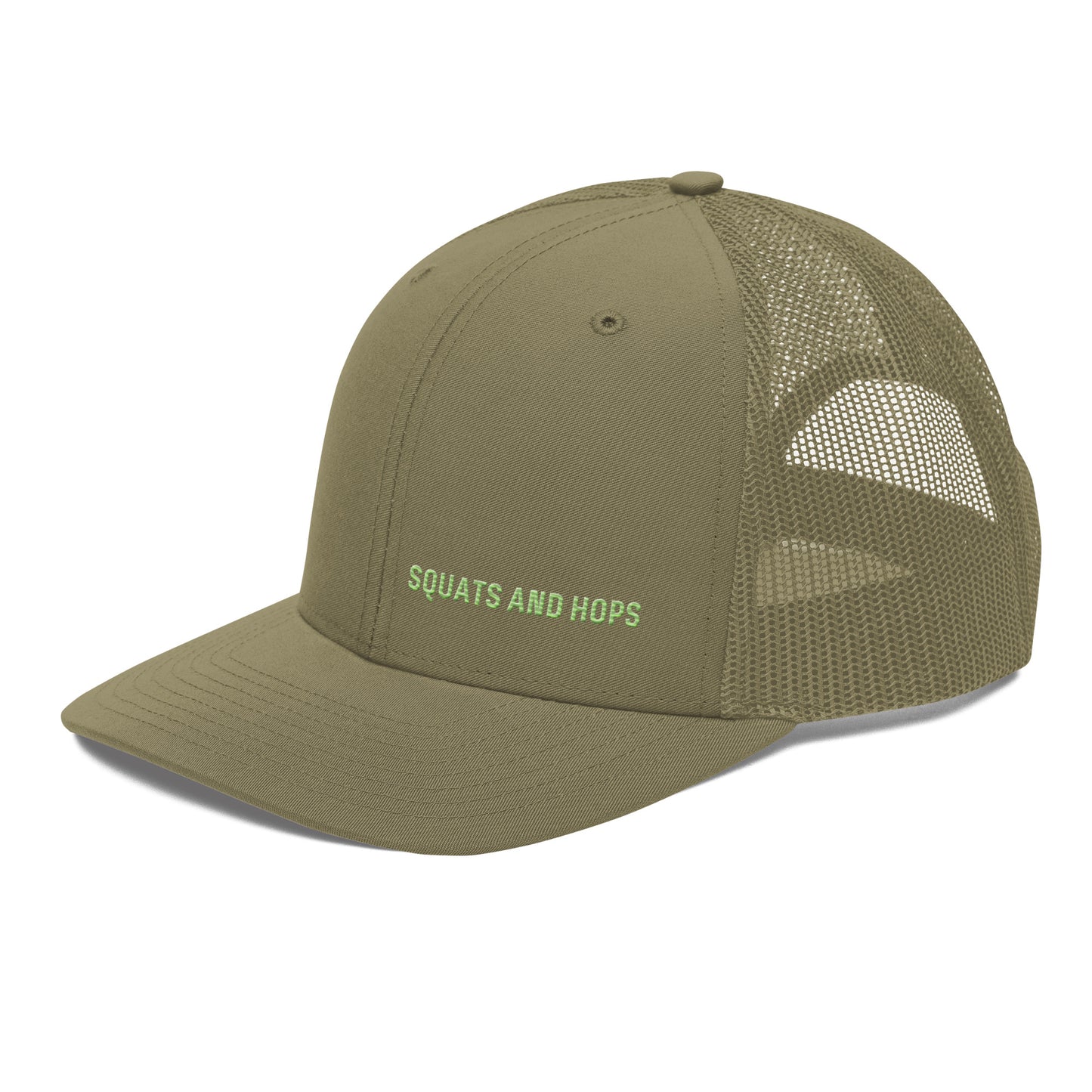 Squats and Hops Trucker Cap