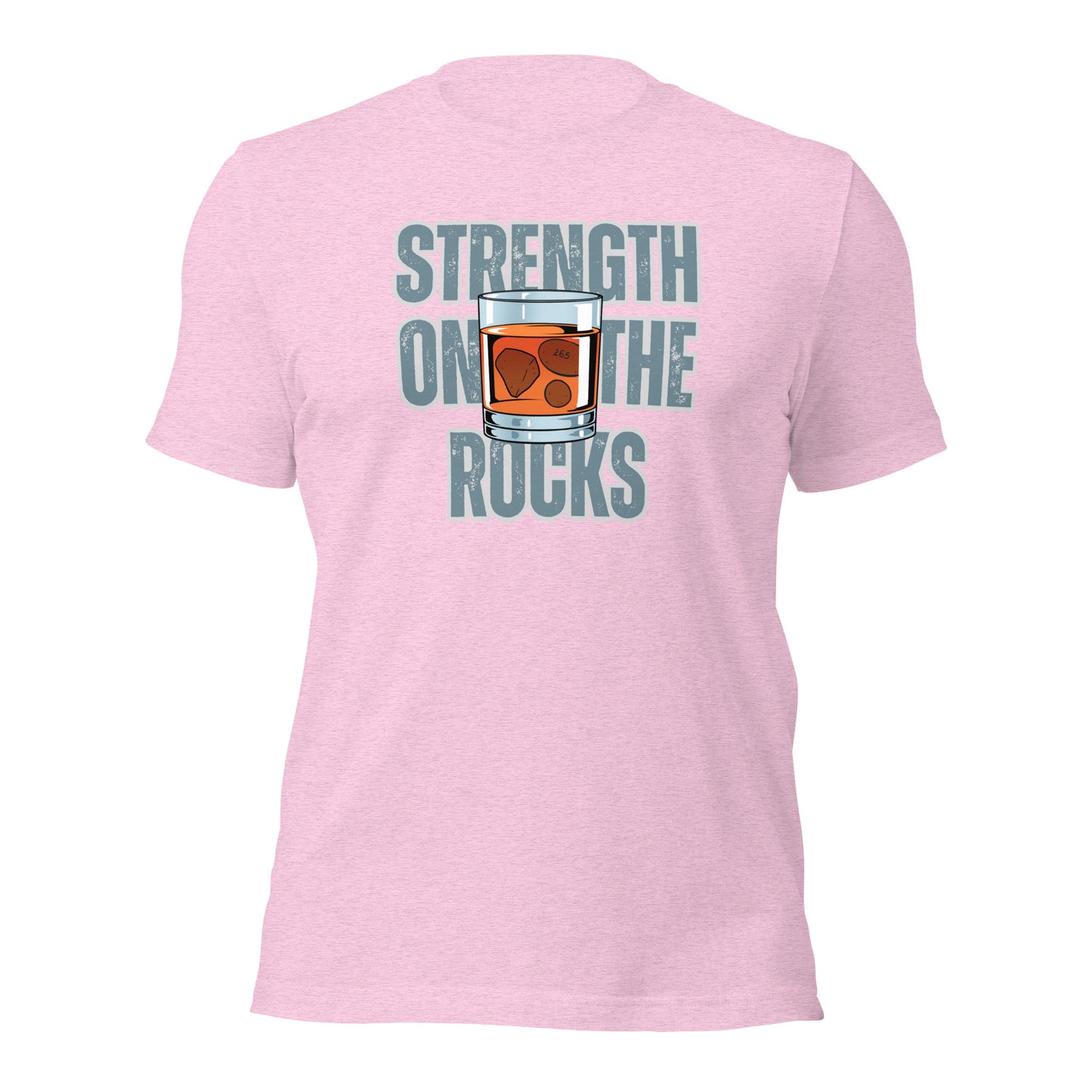 Strength on the Rocks t-shirt