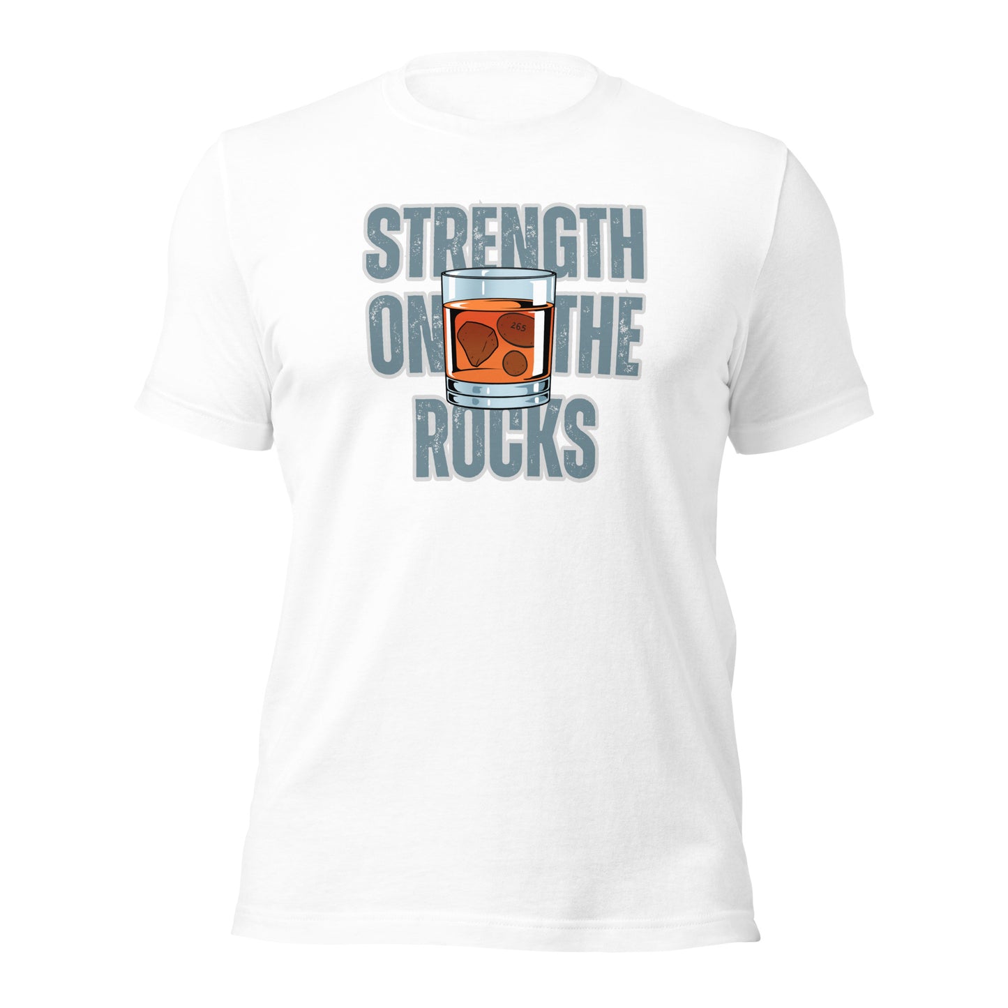 Strength on the Rocks t-shirt