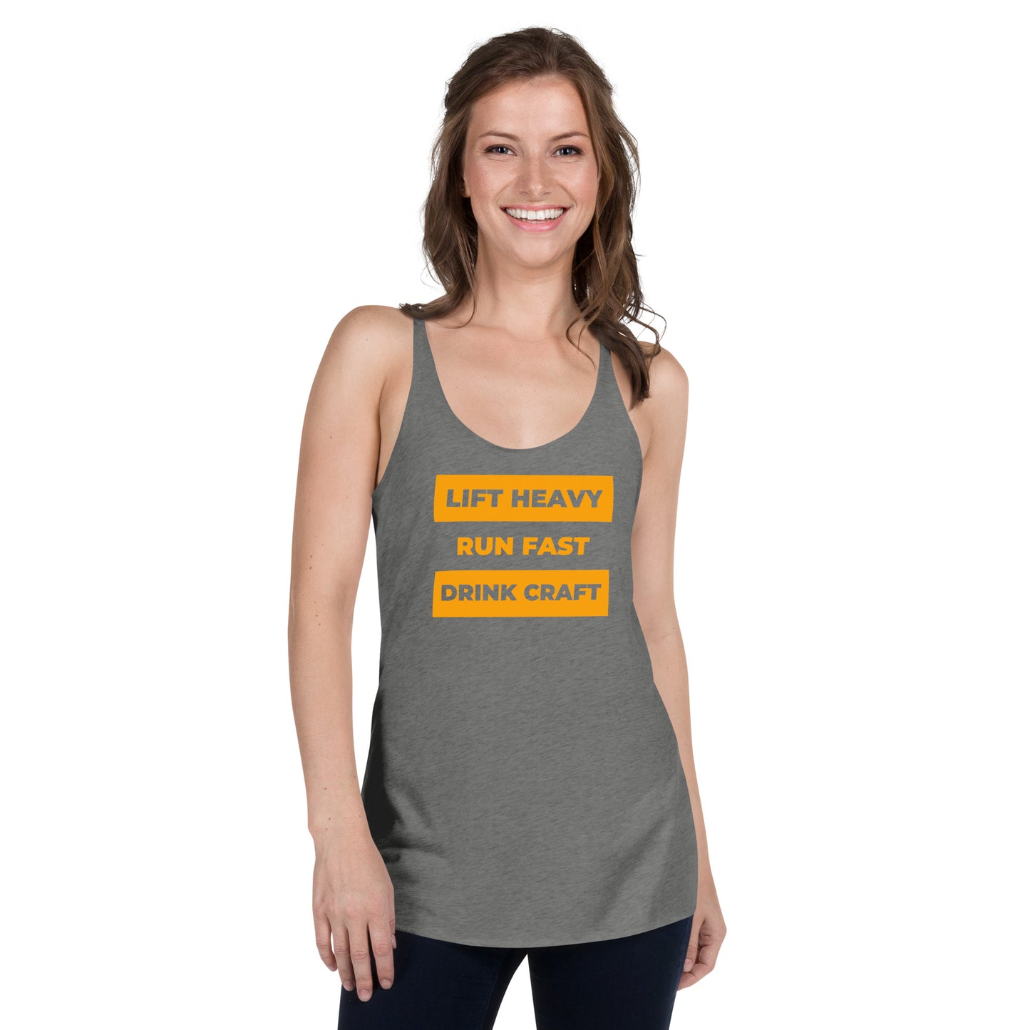 Lift, Run, Drink - Racerback