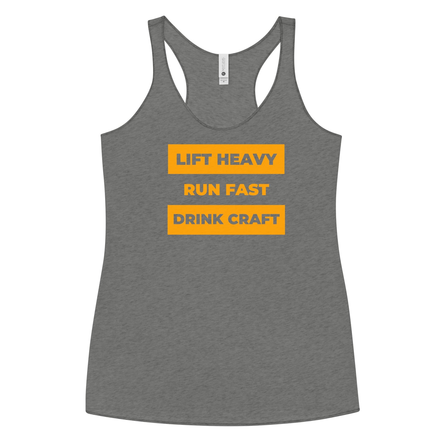 Lift, Run, Drink - Racerback