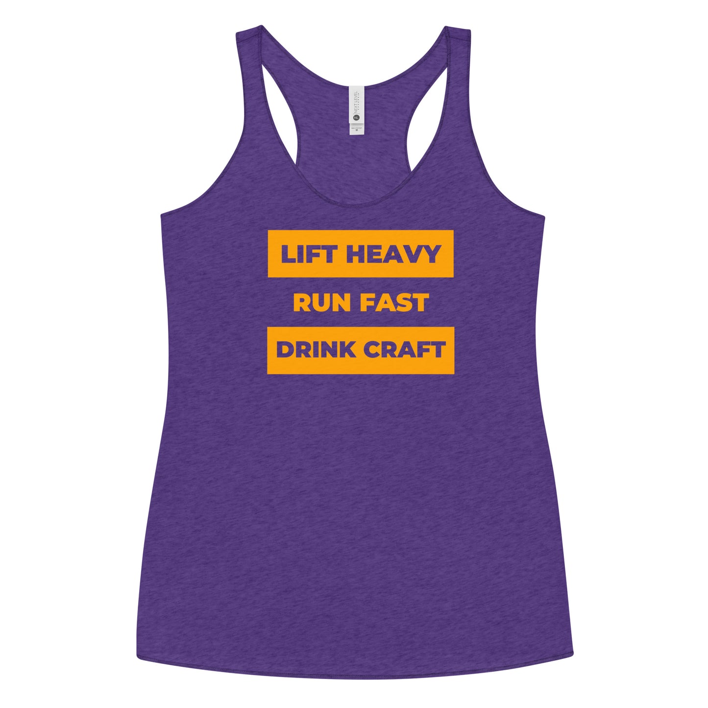 Lift, Run, Drink - Racerback
