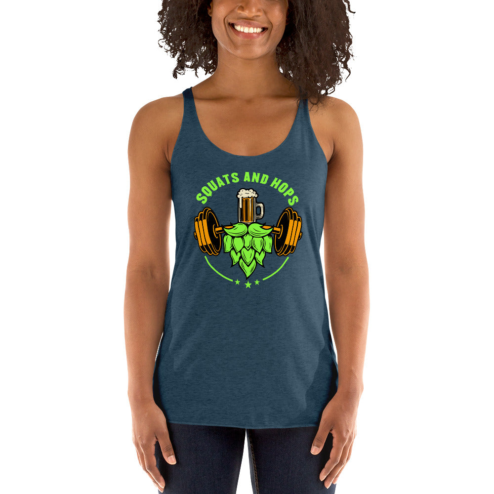 Neon Logo Women's Racerback Tank