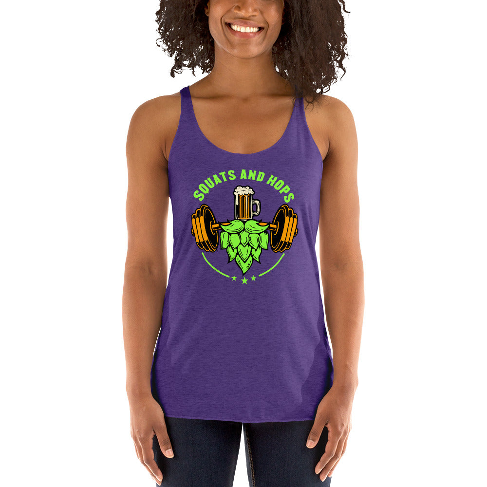 Neon Logo Women's Racerback Tank