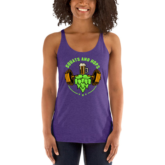 Neon Logo Women's Racerback Tank