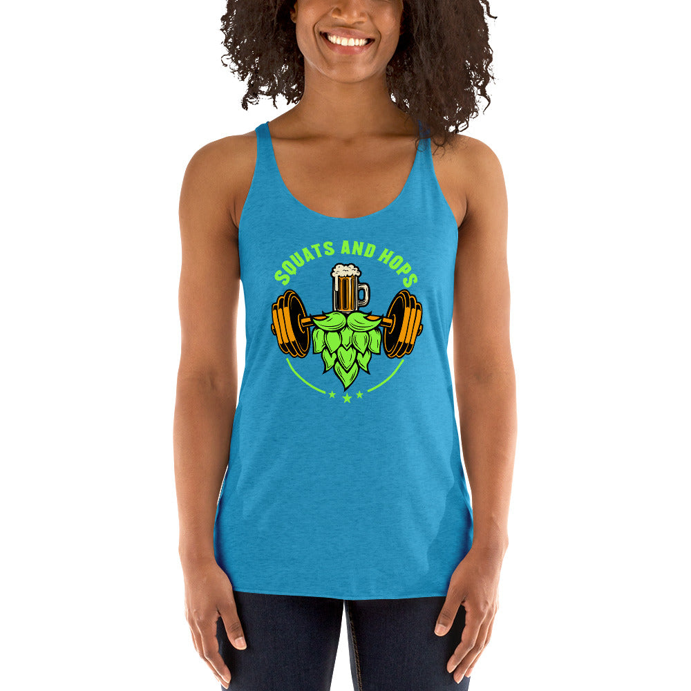 Neon Logo Women's Racerback Tank