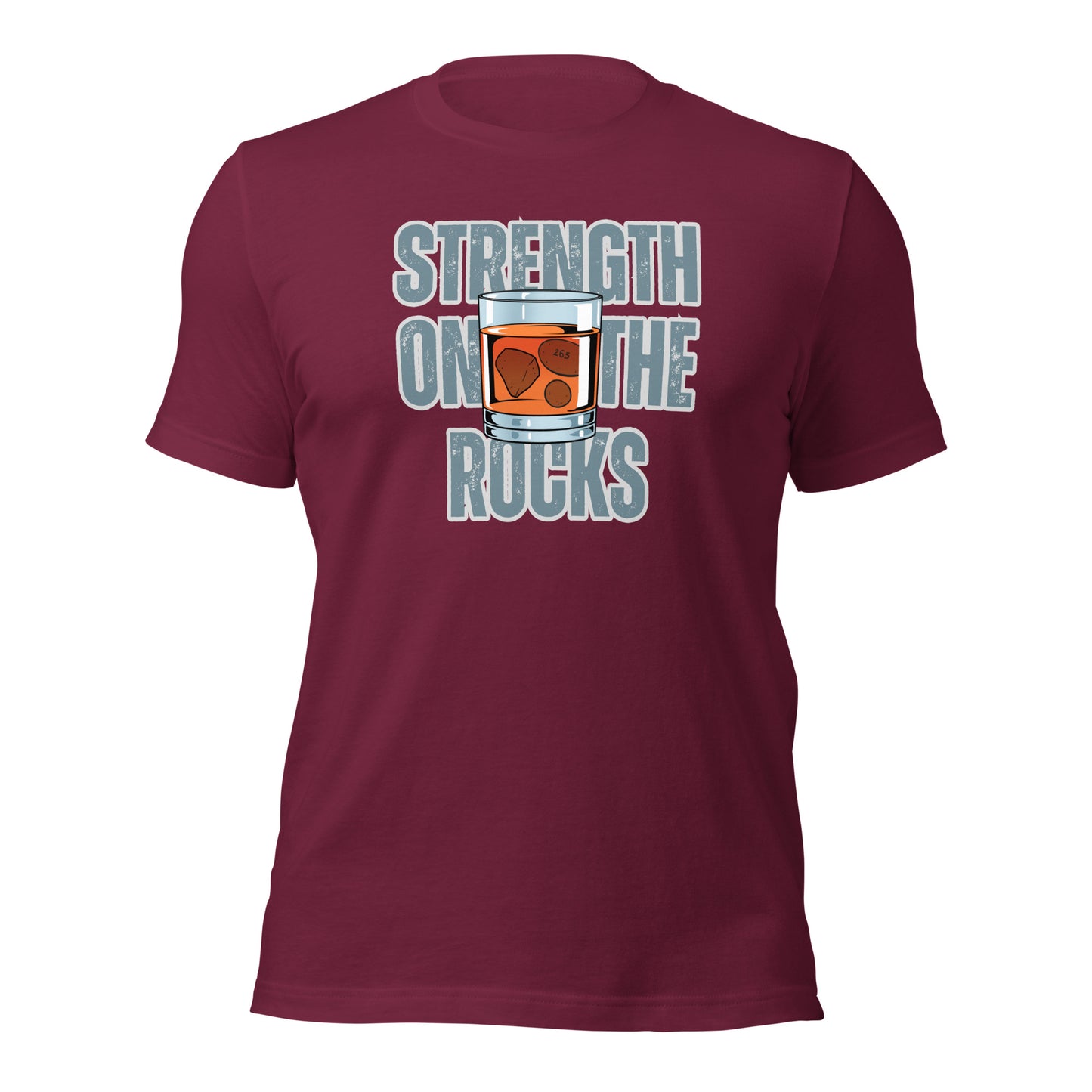 Strength on the Rocks t-shirt