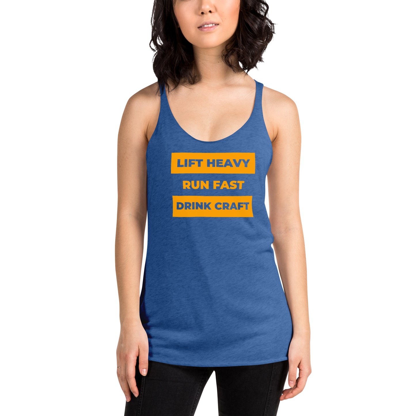 Lift, Run, Drink - Racerback