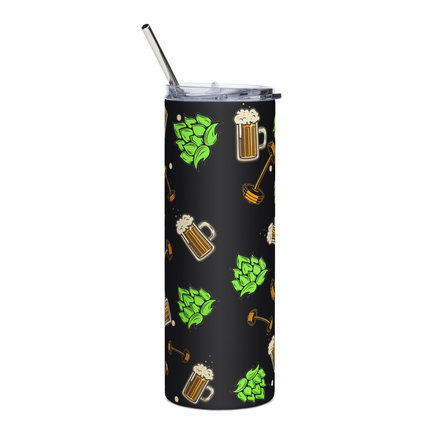 S & H Confetti Stainless steel tumbler