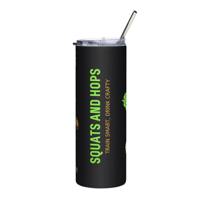 S & H Confetti Stainless steel tumbler