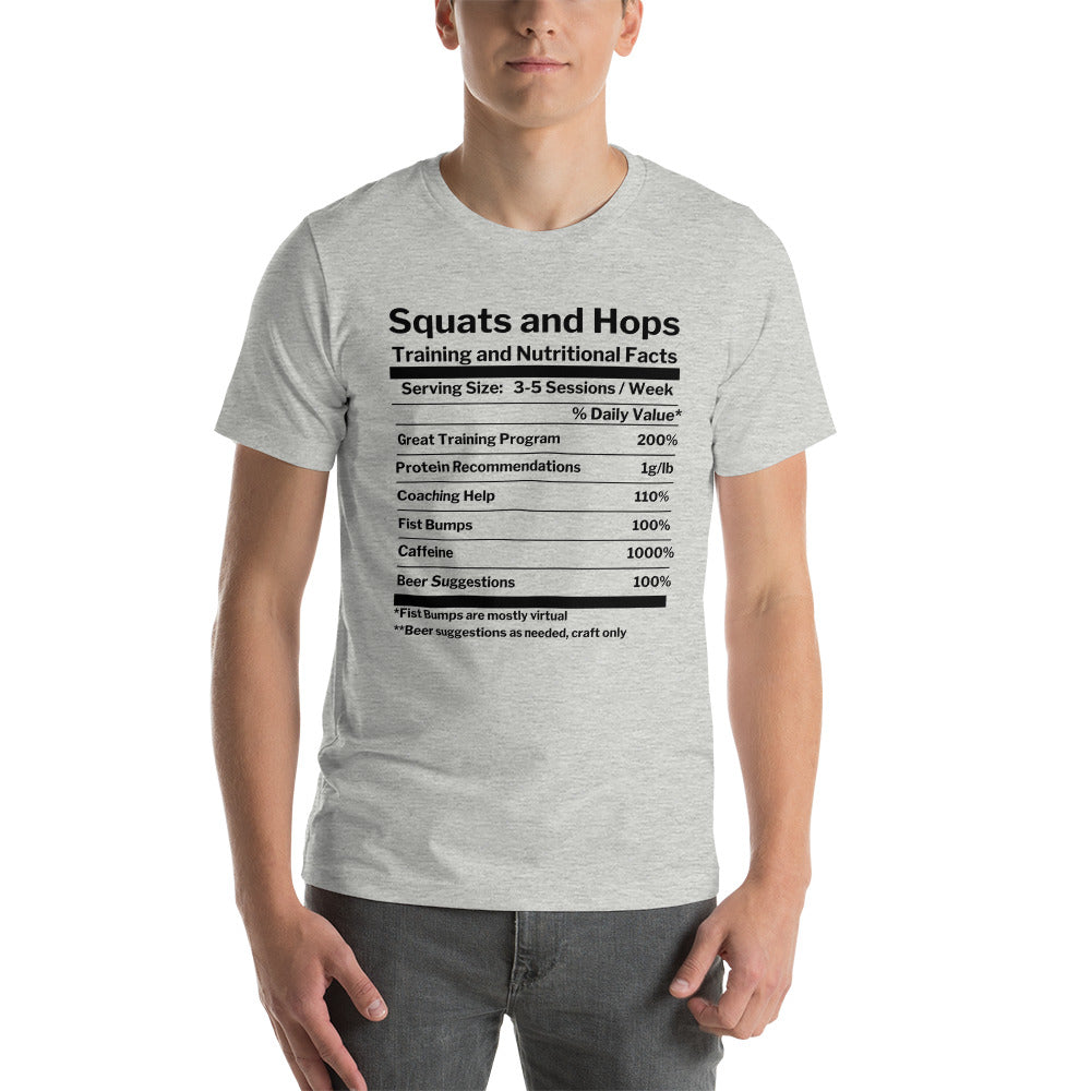 Nutrition Facts T-Shirt